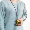 FormVan Hand Tally Counter with Lanyard, Mechanical Lap Tracker Manual Clicker with Metal Finger Ring Hoop Holder, Yellow view 3