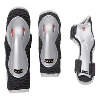 Roces Super's Protective Pads 3 Pack, Black, 301276001 MJR