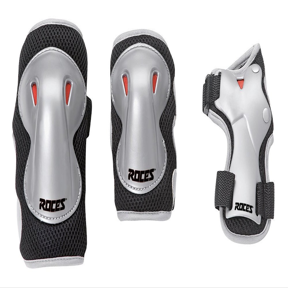 Roces Super's Protective Pads 3 Pack, Black, 301276001 MJR