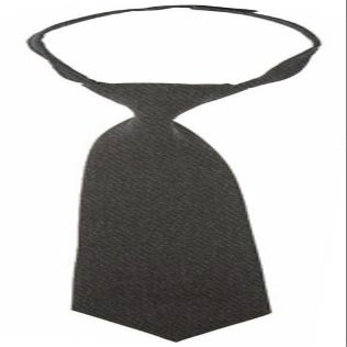 French Toast Boys School Uniforms Adjustable Solid Color Tie 14-20 Heathre Grey