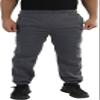 ToBeInStyle Mens Fleece Lined Basic Active Sweatpants with Cuffed Ankles - Charcoal - S view 1