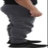 ToBeInStyle Mens Fleece Lined Basic Active Sweatpants with Cuffed Ankles - Charcoal - S view 3