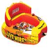 AIRHEAD LIVE WIRE 1-2 Rider, Towable Tube for Boating with Dual Tow Points view 1