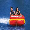 AIRHEAD LIVE WIRE 1-2 Rider, Towable Tube for Boating with Dual Tow Points view 3