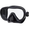 TUSA M-111 Mini Kleio II Scuba Diving Mask, Black/Black view 1