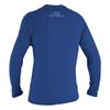 O'Neill Mens Basic Skins Long Sleeve Sun Shirt, UPF 50+ Sun and Rash Protection for Surfing and All Outdoor Activities, Pacific, Small view 2