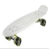 Ridge Skateboards Unisex's Dark Nickel Cruiser, Glow-Clear Green, 27 Inch view 1