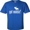 Go All Out XXXX-Large Royal Blue Adult Got Moose Funny Hunting T-Shirt view 1