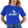 Go All Out XXXX-Large Royal Blue Adult Got Moose Funny Hunting T-Shirt view 2