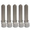 5col Rugged Geocache Waterproof Storage Tubes - Clear/Plastic, 5-Pack view 1