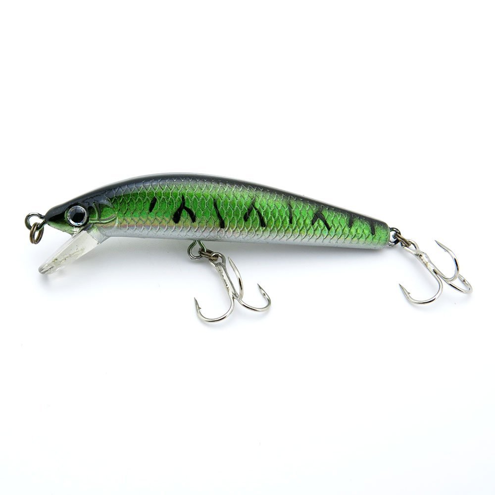 10x Fishing Lures Crankbait Freshwater Saltwater Coarse Sea Crank illex Bass Swimbait Baits peche leurres Angelkoder RO-70-09 70mm 6g Sinking