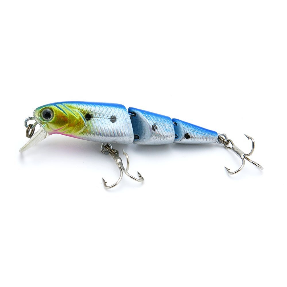 10x Fishing Lures Crankbait Freshwater Saltwater Coarse Sea Crank Bass Swimbait Jerk Baits peche leurres Angelkoder YV-65-02 65mm 5.5g Sinking Minnow