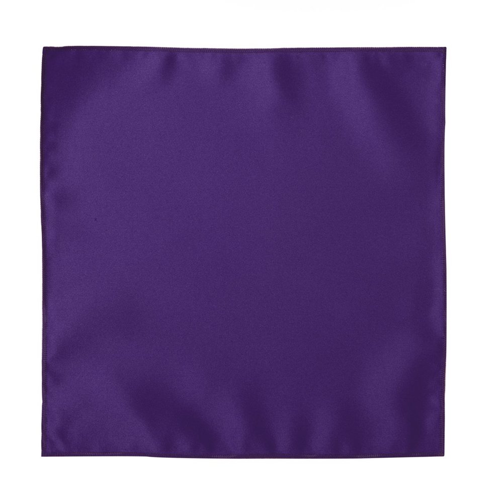 Plum Pocket Square