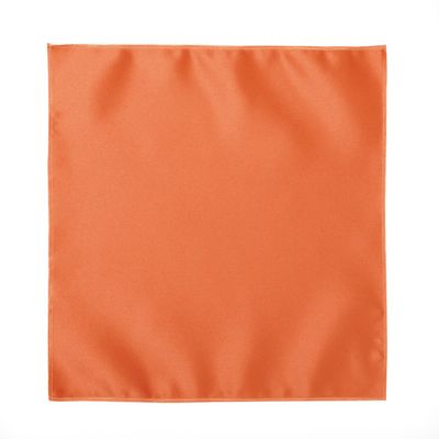 Tuxedo Park Tangerine Pocket Square