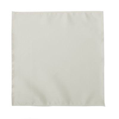 Tuxedo Park Silver Couture Pocket Square