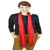 Belle Donne Women Scarves Girls Scarf Fuax Pashmina, Winter Solid Scarves - Red view 3