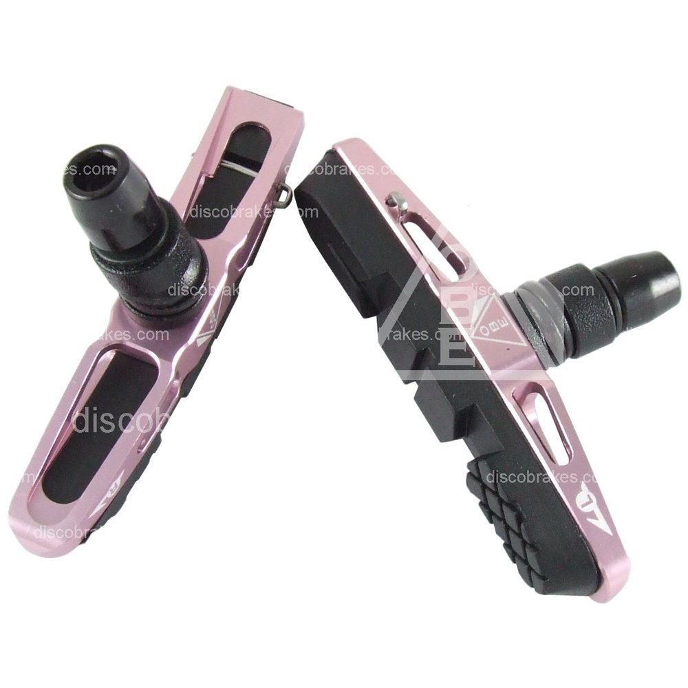 DiscoBrakes V Brake Pads, Fully CNC machined from an Alloy Block. Choose Color. CNC Strong