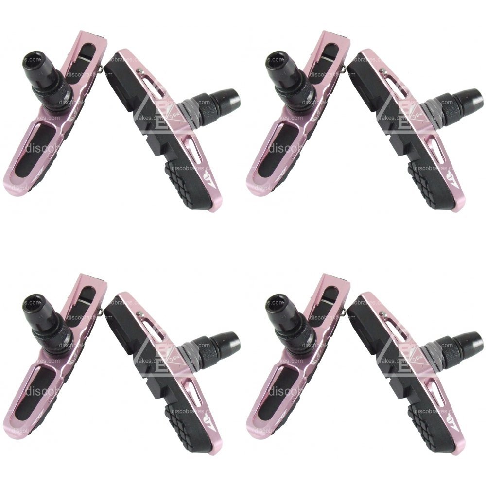 DiscoBrakes V Brake Pads, Fully CNC machined from an Alloy Block. Choose Color. CNC Strong