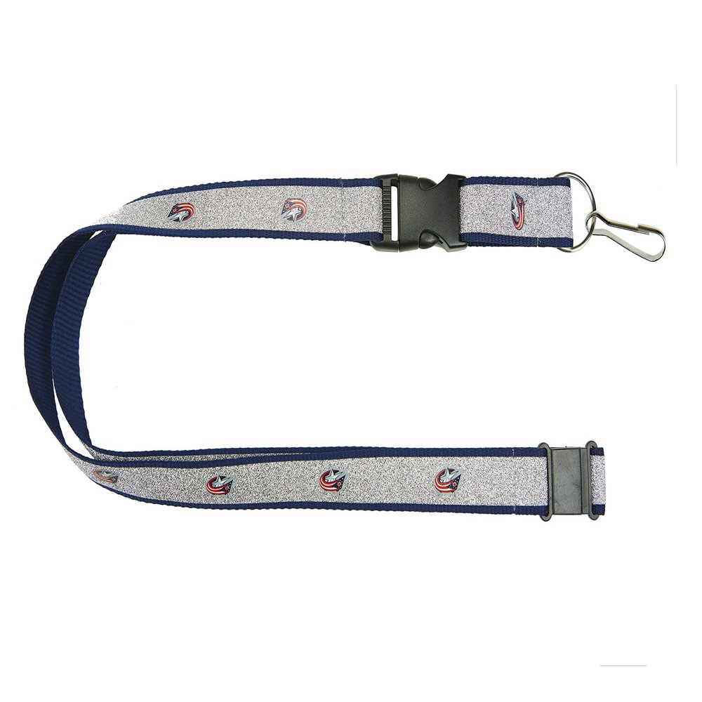 Aminco NHL Columbus Blue Jackets Sparkle Lanyard