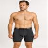Club Ride Apparel Men's Gunslinger Chamois Liner Short for Cycling Comfort with Lightweight Breathable 3 Hour Padding and Stretch Fabric -Black - Medium view 2