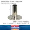 Springfield 1280108-MPL Regatta Polished Pedestal, 8-Inch view 2