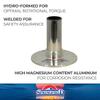 Springfield 1280108-MPL Regatta Polished Pedestal, 8-Inch view 3