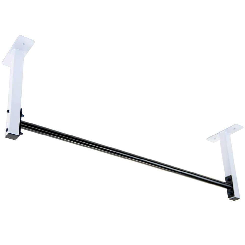 Ceiling Mount Pull Up Bar with 48 Straight Bar and 14 Risers, Fits 16 and 24 Joist by Ultimate Body Press