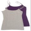 2 Pack Active Basic Women's Plus Size Basics Cami Tank Top 3X H Gray, Purple view 1