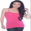 2 Pack Active Basic Women's Plus Size Basics Cami Tank Top 3X H Gray, H Pink view 3