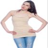 2 Pack Active Basic Women's Plus Size Basics Cami Tank Top 2X Oatmeal, Taupe view 3