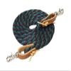 Weaver Leather Poly Roper Rein, Black/Plum/Teal, 5/8" x 8' view 1
