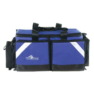 Iron Duck 34018-RB Ultra Breathsaver Airway Management System Bag for Class D or Jumbo D Oxygen Tank with Ergonomic, Adjustable Shoulder Strap and Nylon Hand Straps, Royal Blue Nylon Made in the USA!