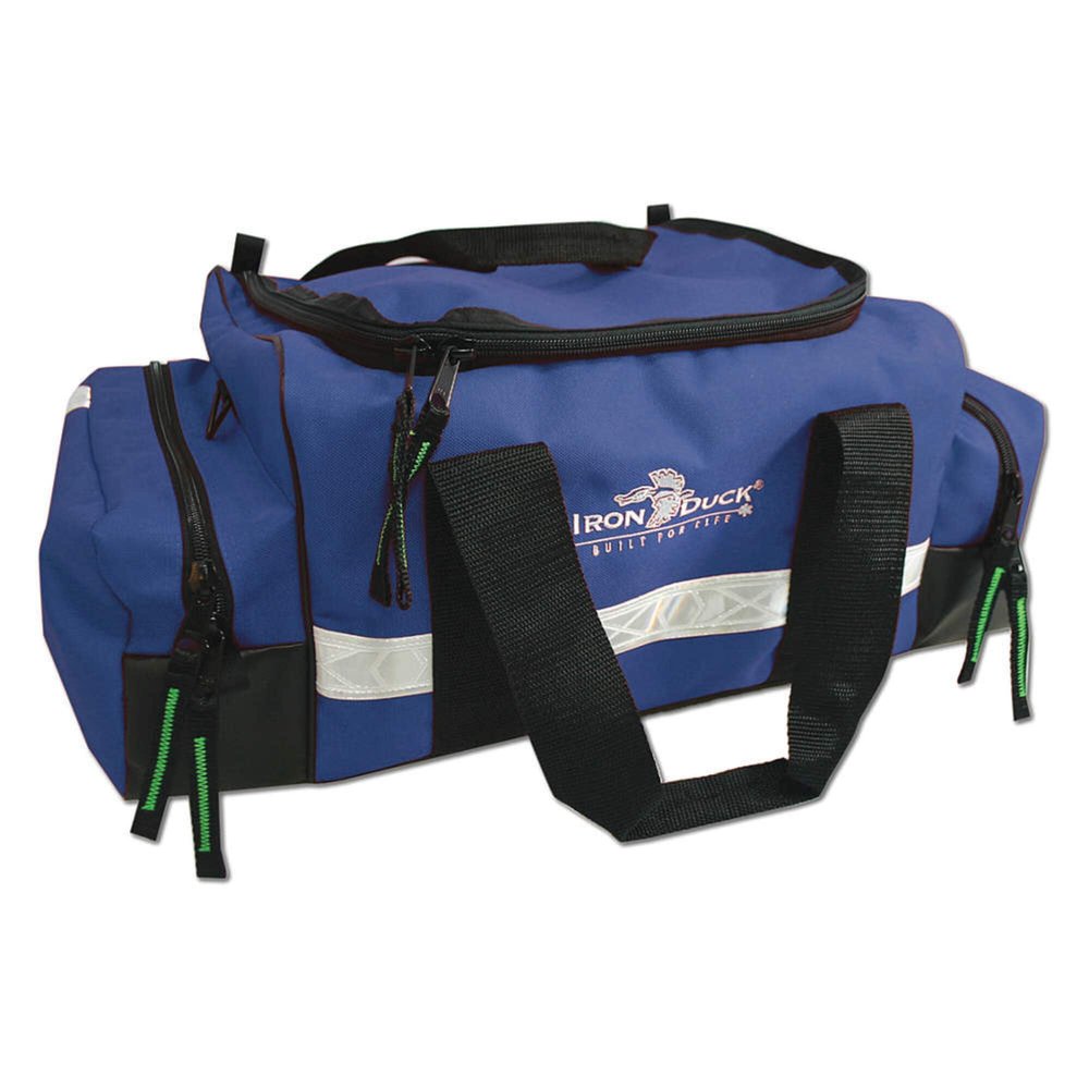 Iron Duck 32499A-NB Pack Case Plus Trauma Pack with a Removable Liner with Padded Dividers to Organize Your Equipment into 11 Different Compartments, Nylon, Navy Blue