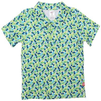 Zutano Lucky You Polo Shirt (Baby) - Multicolor-18 Months