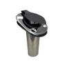 Pactrade Marine Boat SS 304 Fishing Rod Holder 9.5" Flush Mount 30 PVC Cap view 1