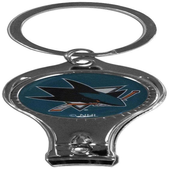 NHL San Jose Sharks Nail Care Key Chain