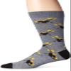 K. Bell Socks Men's Horde Crew Sock, Charcoal Heather, 10-13/Shoe Size 6-12 view 1