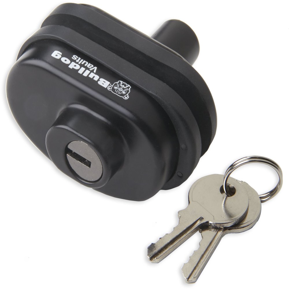 Bulldog Vaults Trigger Lock with Matching Keys (3-Pack) Black