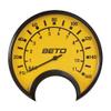 BETO Unisex's Floor Pump, Yellow view 2
