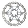 Baradine Light Weight Colorful Bike Floating Disc Brake Rotor 160mm 6-Bolt Color Grey view 1