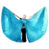 Pilot-trade clothing trade co.,Ltd Women's Egyptian Egypt Belly Dance Costume Bifurcate Isis Wings Sky Blue view 1