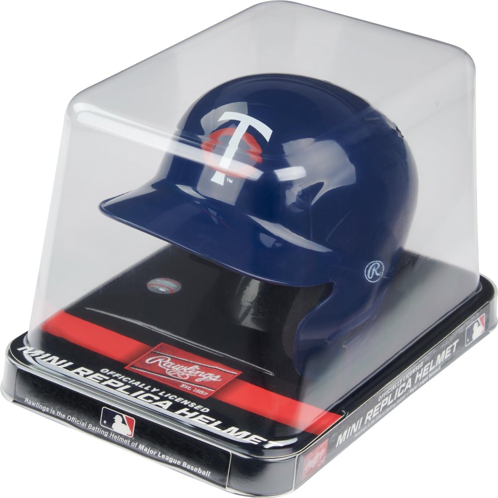 Rawlings | Official MLB Mini Replica Helmet | Minnesota Twins