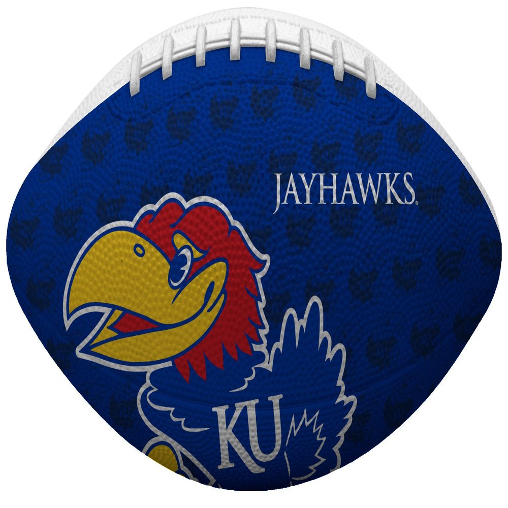 Rawlings NCAA Gridiron Junior Size Football, University of Kansas Jayhawks