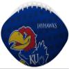 Rawlings NCAA Gridiron Junior Size Football, University of Kansas Jayhawks view 1