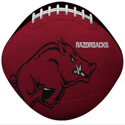 NCAA Gridiron Junior-Size Youth Football, Arkansas Razorbacks