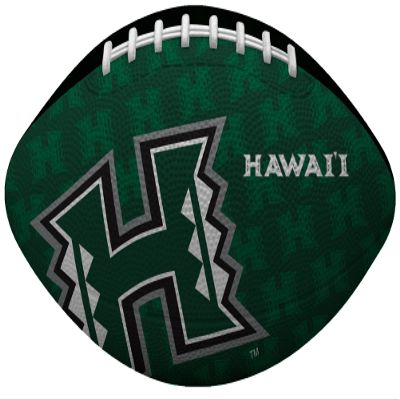 Rawlings NCAA Gridiron Junior Size Football, University of Hawaii