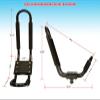 Tangy Orange Folding J-Style Kayak Rack ROOF TOP and Wall Carrier Bundle view 4