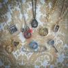 Be Mine Green Candy Heart Floating Locket Charm view 4