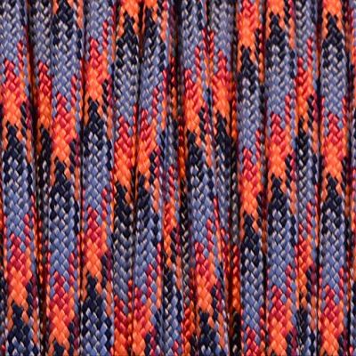 Bored Paracord Brand Paracord/Parachute Cord 7-Strand, 550 Lb. Break Strength Guaranteed U.S. Made, Type III - Lava Paracord (50 feet)