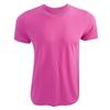 Bella + Canvas Canvas Unisex Poly-Cotton Short Sleeve T-Shirt (XL) (Neon Pink) view 1